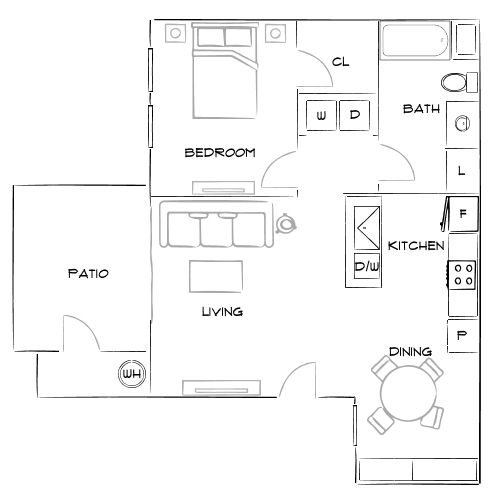 Lassalle Place – Moreno Valley, CA - Floor Plan Diagram