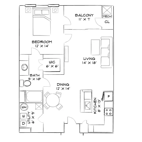 One Boynton - Boynton, FL - Furnished Diagram