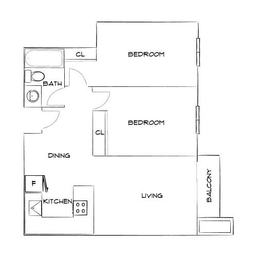 The Hills at Fashion Valley - San Diego, CA - Diagram