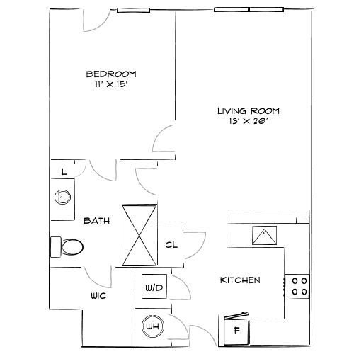 Park and Market - Raleigh, NC - Diagram