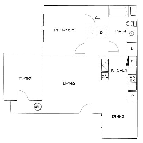 Lassalle Place – Moreno Valley, CA - Floor Plan Diagram