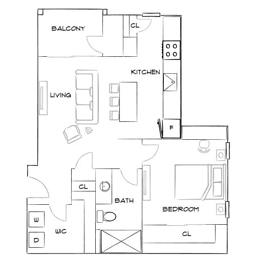 Zerzura - Las Vegas, NV - Furnished Diagram