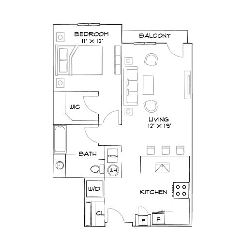 Grant Row Lofts - Thornton, CO - Diagram