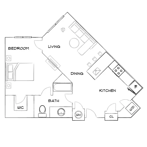 The Rosery - NW Largo, FL - Diagram