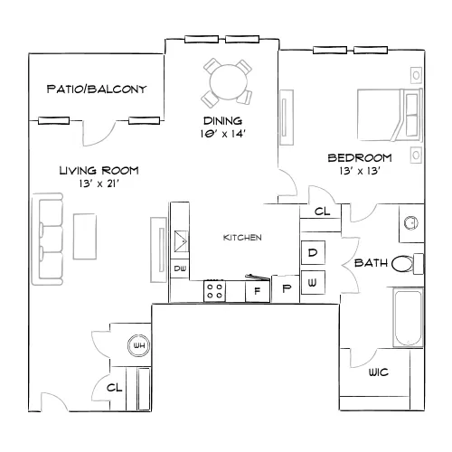 Lux at Sorrel - Jacksonville, FL - Furnished Diagram