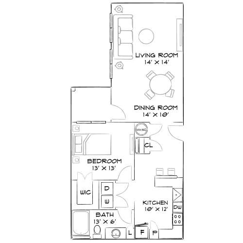 Farrington Midtown - Atlanta, GA - Furnished Diagram