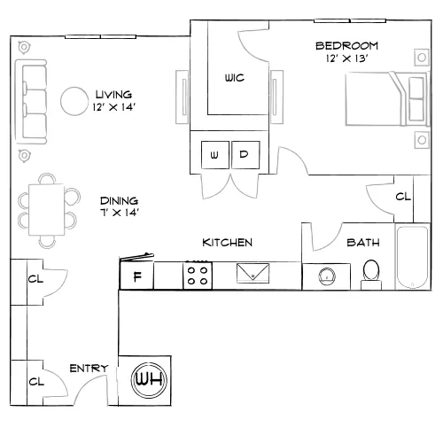 The Pearl Of Viera - Melbourne, FL - Furnished Diagram