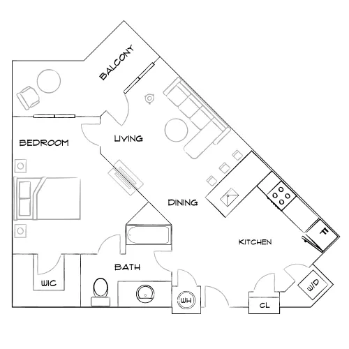 The Rosery - NW Largo, FL - Diagram