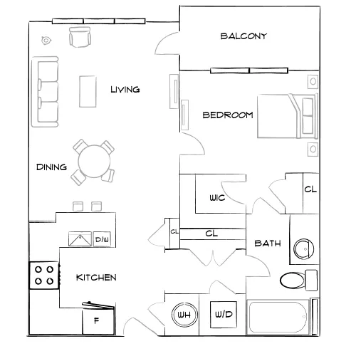 Overton Rise - Atlanta, GA - Furnished Diagram