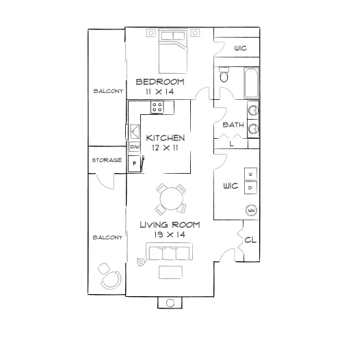 Harbor and Pine - Marietta, GA - Furnished Diagram