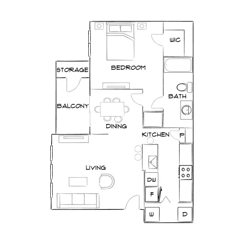 Anson at the Lakes - Charlotte, NC - Furnished Diagram