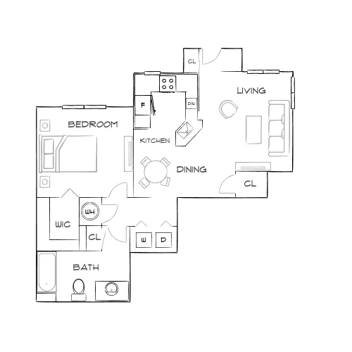 Burano Hunters Creek - Orlando, FL - Furnished Diagram