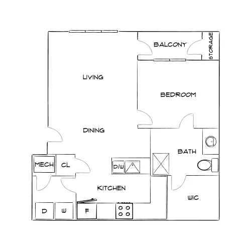 Aldridge at Town Village - Marietta, GA - Diagram