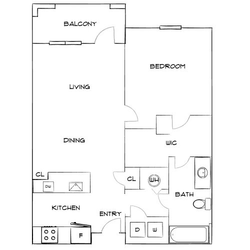 Addison at South Tryon - Charlotte, NC - Diagram