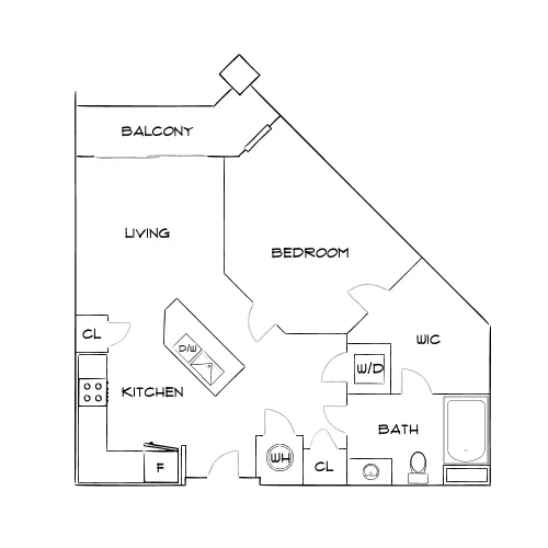 The Sawyer at One Bellevue Place - Nashville, TN - Diagram