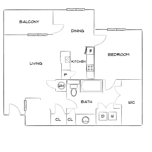 Village at Baldwin Park - Orlando, FL - Diagram