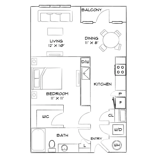 Emory Point - Atlanta, GA - Furnished Diagram