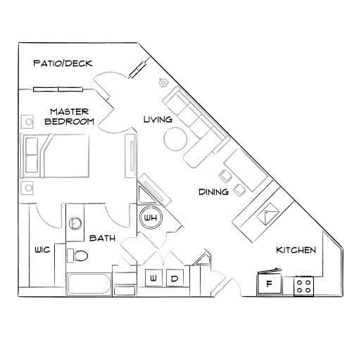 Brea Wendell Falls - Wendell, NC - Furnished Diagram