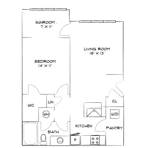 Crestview at Apex Apartments - Apex, NC - Diagram