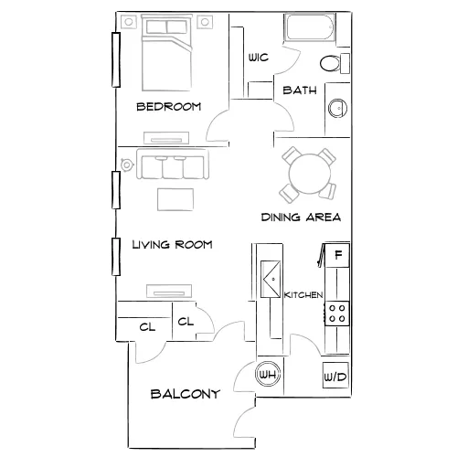 Mountain Gate - Las Vegas, NV - Furnished Diagram
