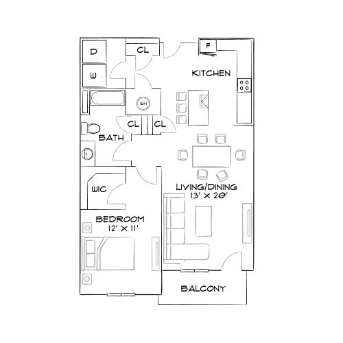 Grant Row Lofts - Thornton, CO - Diagram