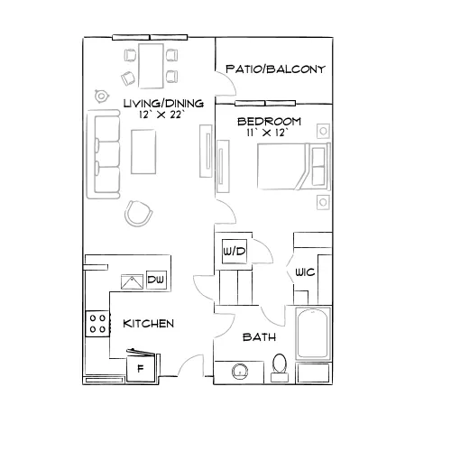 The Avalyn - Chula Vista, CA - Furnished Diagram
