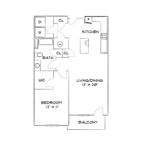 Grant Row Lofts - Thornton, CO - Diagram