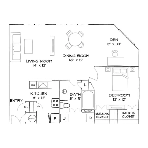 Farrington Midtown - Atlanta, GA - Furnished Diagram