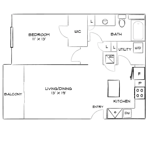Oceanside Lantana - Lantana, FL - Diagram
