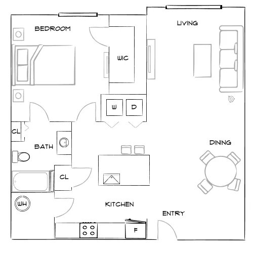 Citi Lakes - Orlando, FL - Furnished Diagram