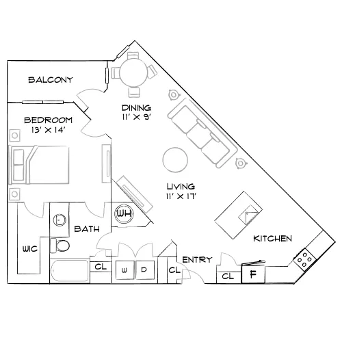 The Pearl Of Viera - Melbourne, FL - Furnished Diagram