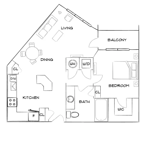 Overton Rise - Atlanta, GA - Furnished Diagram