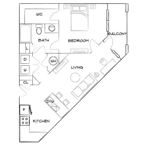 Botanic at Ingleside - North Charleston, SC - Furnished Diagram