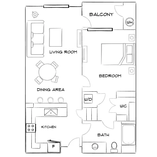 Mountain Gate - Las Vegas, NV - Furnished Diagram
