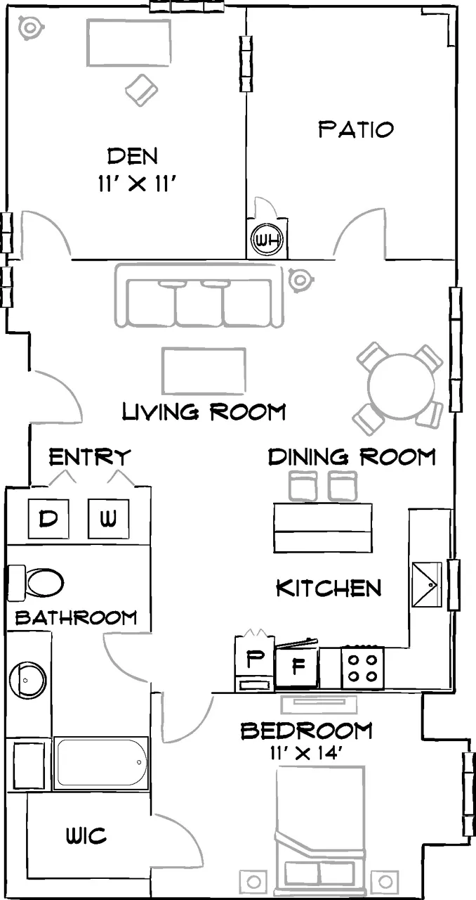 Vue at Centennial - Las Vegas, NV - Furnished Diagram