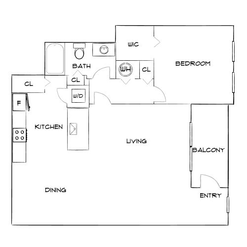 Design 1D floor plan