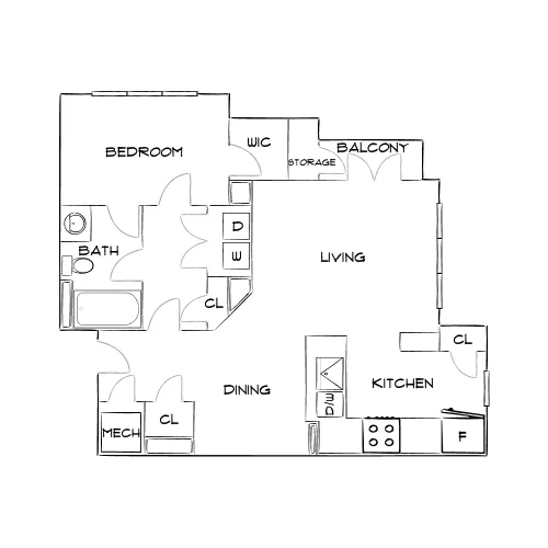 Aldridge at Town Village - Marietta, GA - Diagram