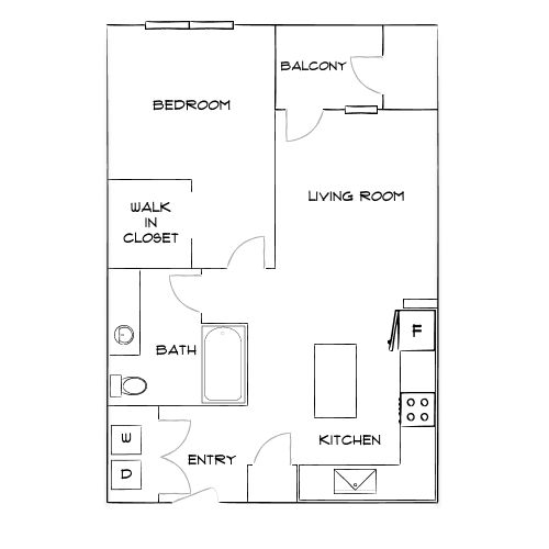 Design 1D floor plan