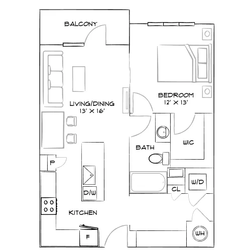 Emory Point - Atlanta, GA - Furnished Diagram