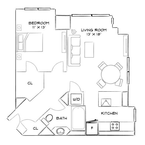 Elevate – Cambridge, MA – Floor Plan Diagram