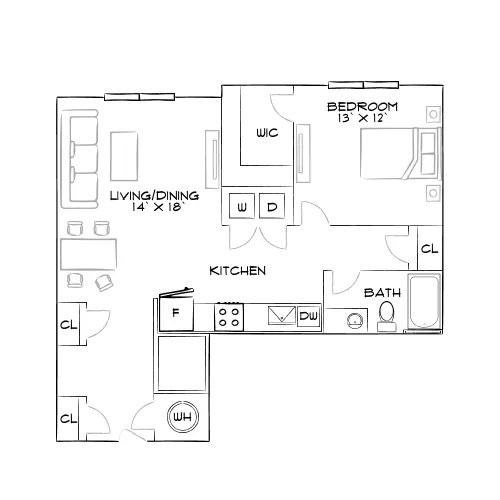 Sire Wellington - Haslet, TX - Furnished Diagram