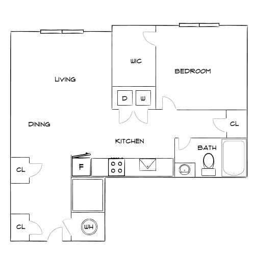 Design 1D floor plan