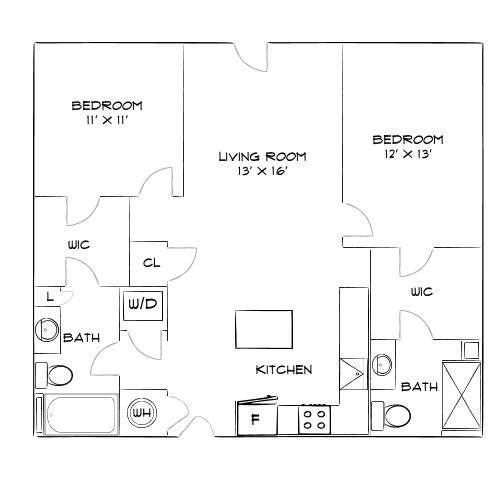 Park and Market - Raleigh, NC - Diagram
