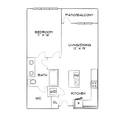 Design 1D floor plan