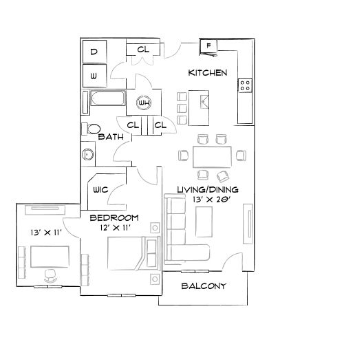 Grant Row Lofts - Thornton, CO - Diagram