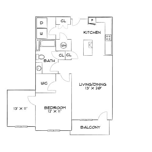 Grant Row Lofts - Thornton, CO - Diagram