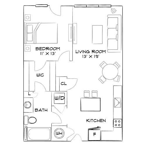 Park and Market - Raleigh, NC - Furnished Diagram