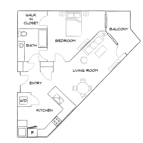 Covell on the Promenade - Westminster, CO - Furnished Diagram