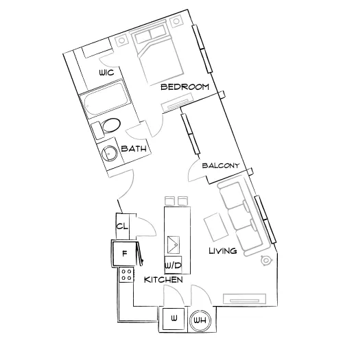 The Adeline - Maitland, FL - Furnished Diagram