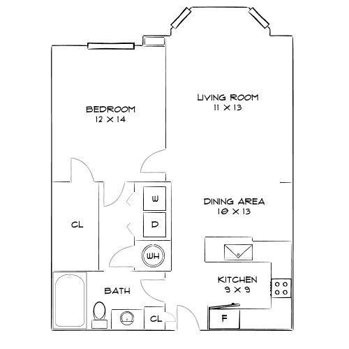 Design 1F floor plan